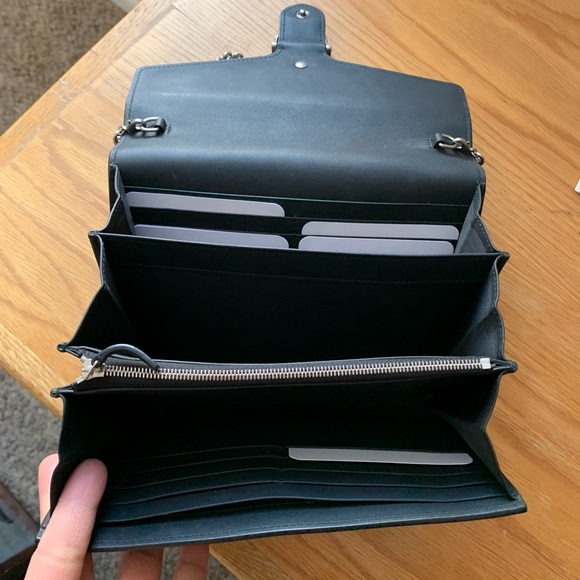 Authentic Gucci GG Dionysus Suede Chain Wallet Small Crossbody Shoulder Bag EUC - Picture 9 of 16